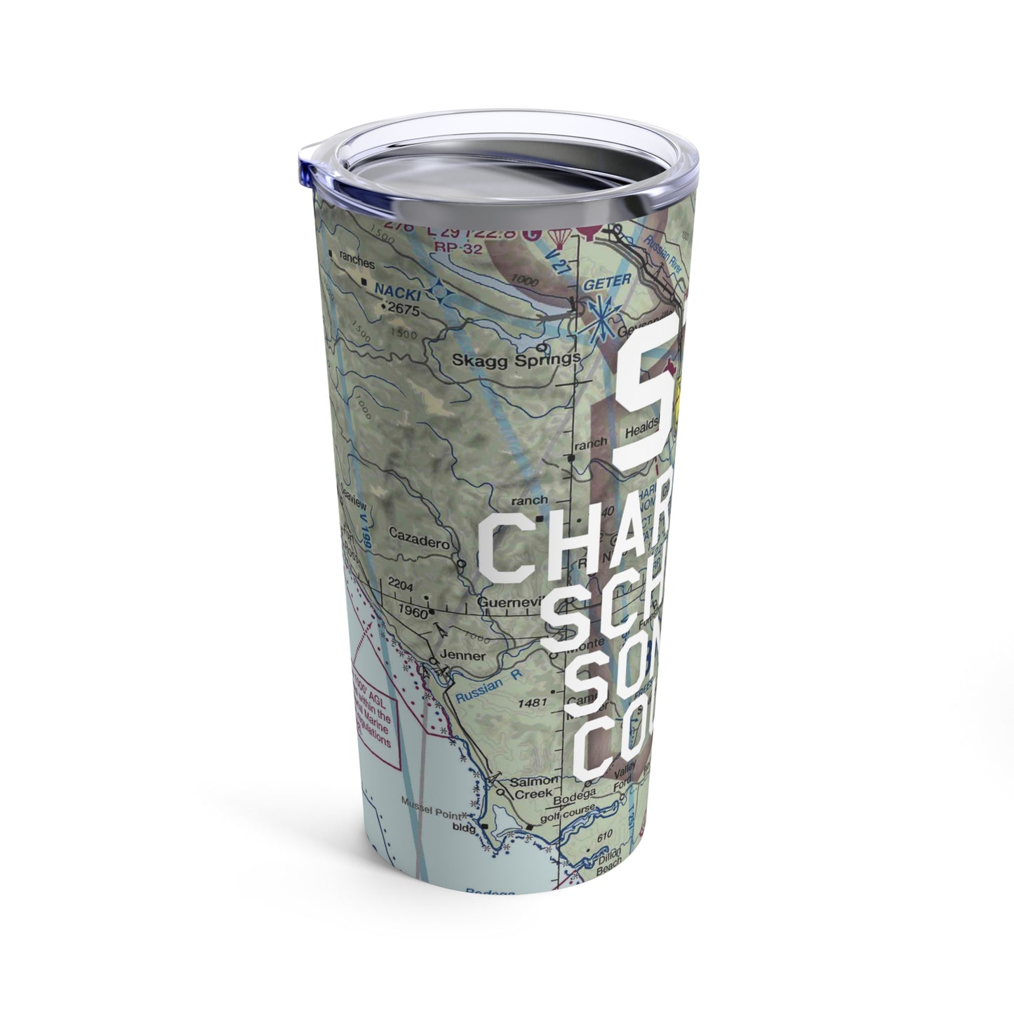 STS Tumbler | Charles M Schulz - Sonoma County Airport Tumbler