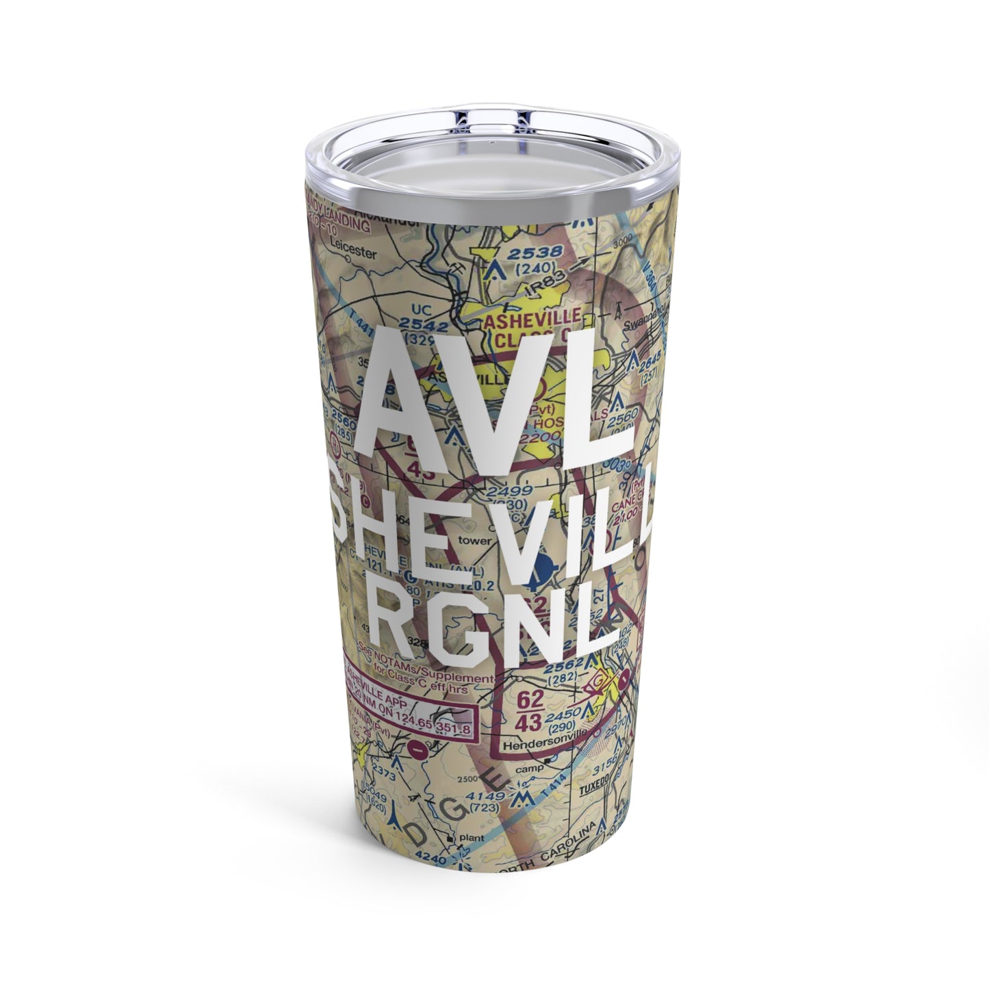 AVL Tumbler | Asheville Regional Airport Tumbler