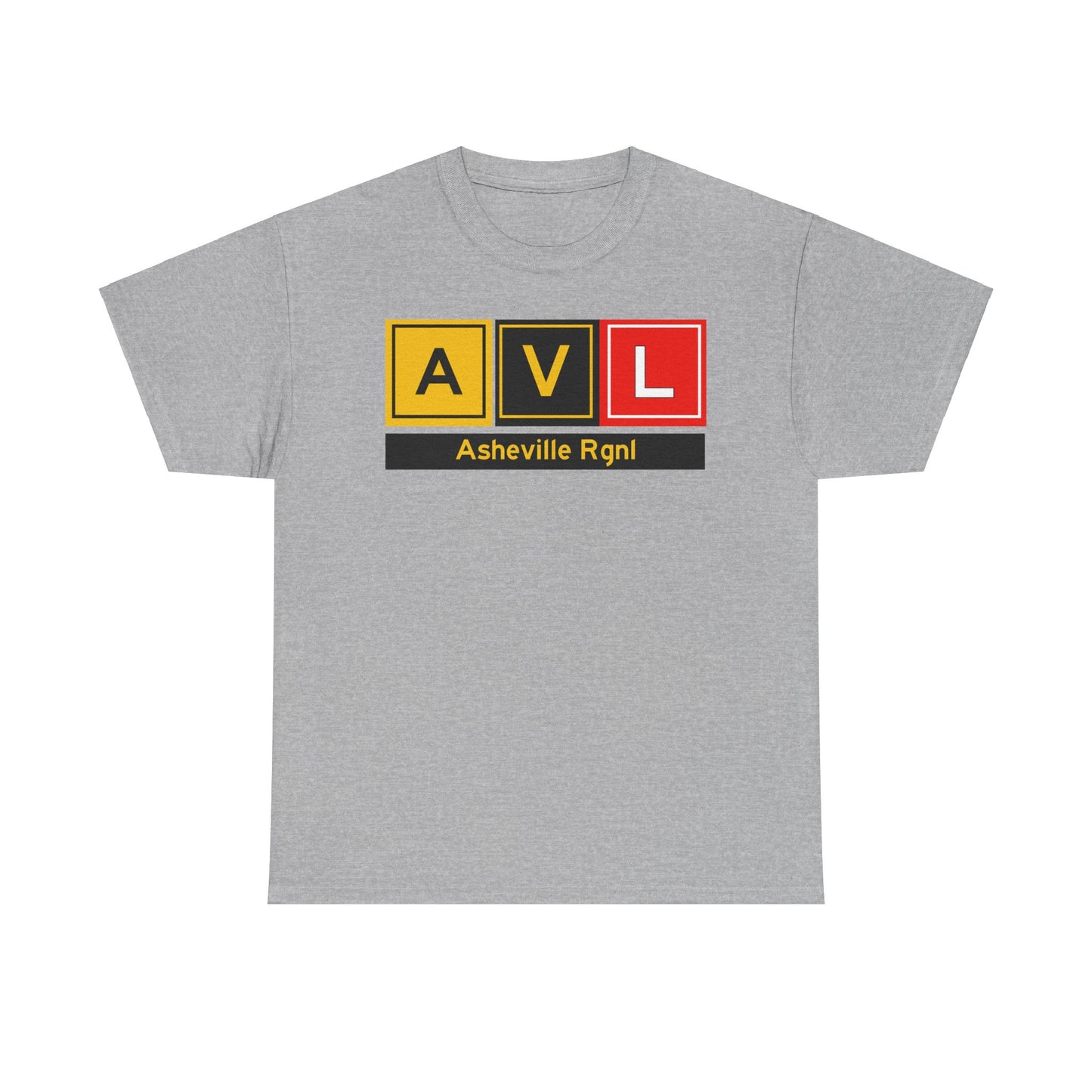AVL Taxiway Tee w/ Airport Name | Asheville Regional Airport Tee