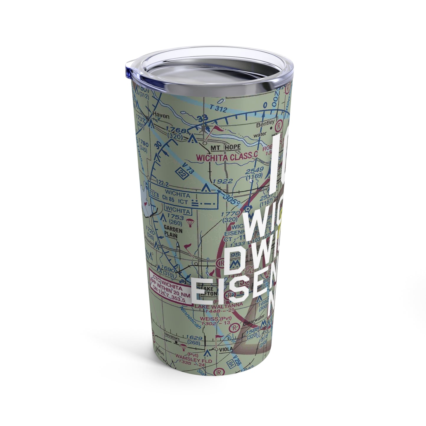 ICT Tumbler | Wichita Dwight D Eisenhower National Airport Tumbler