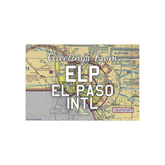 ELP Postcard | El Paso International Airport Card