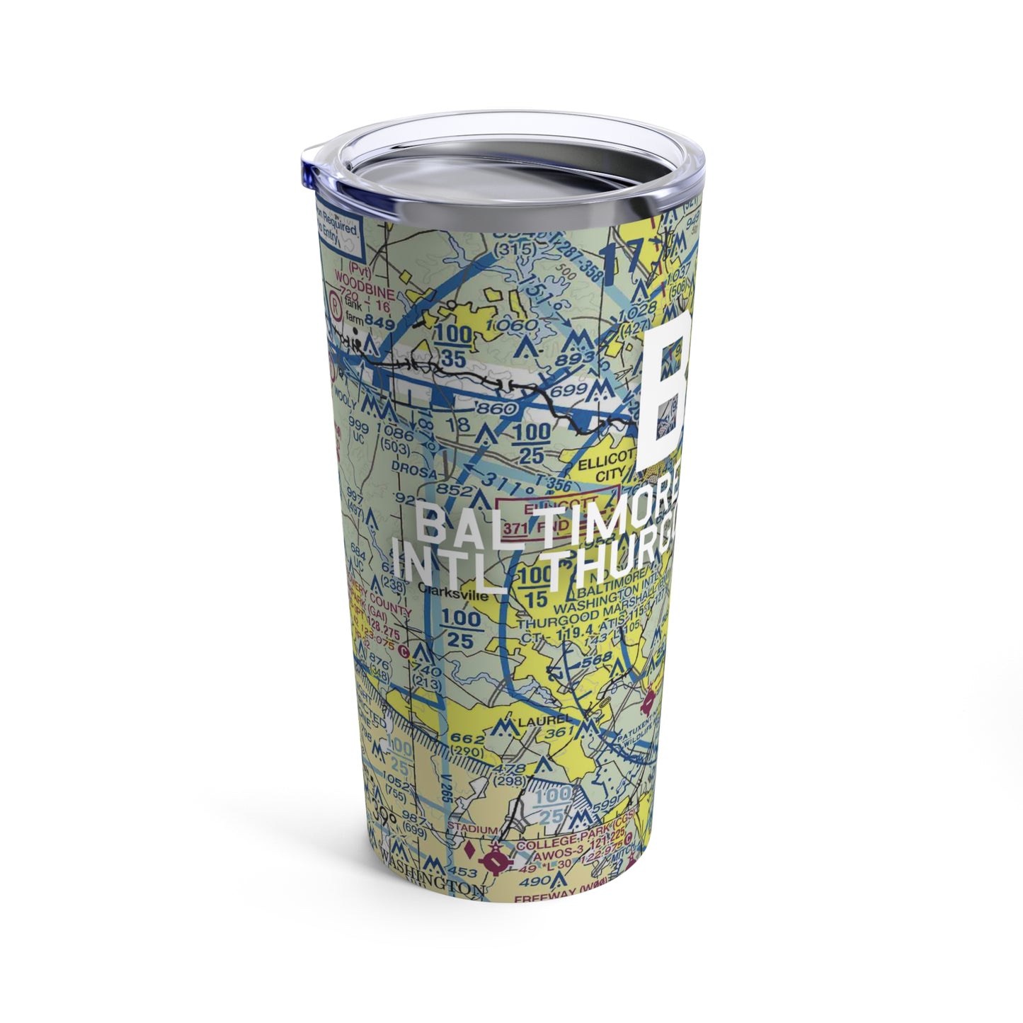 BWI Tumbler | Baltimore/Washington International Thurgood Marshall Airport Tumbler