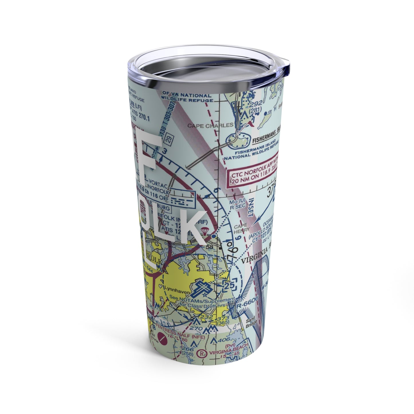 ORF Tumbler | Norfolk International Airport Tumbler