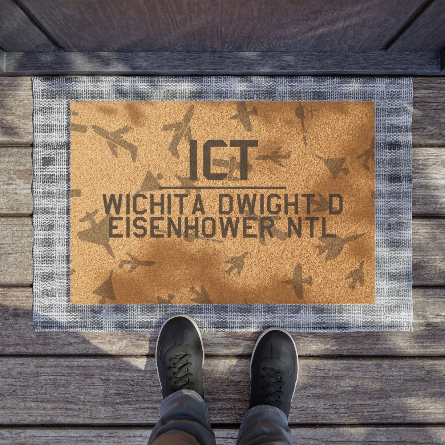 ICT Doormat | Wichita Dwight D Eisenhower National Airport Doormat