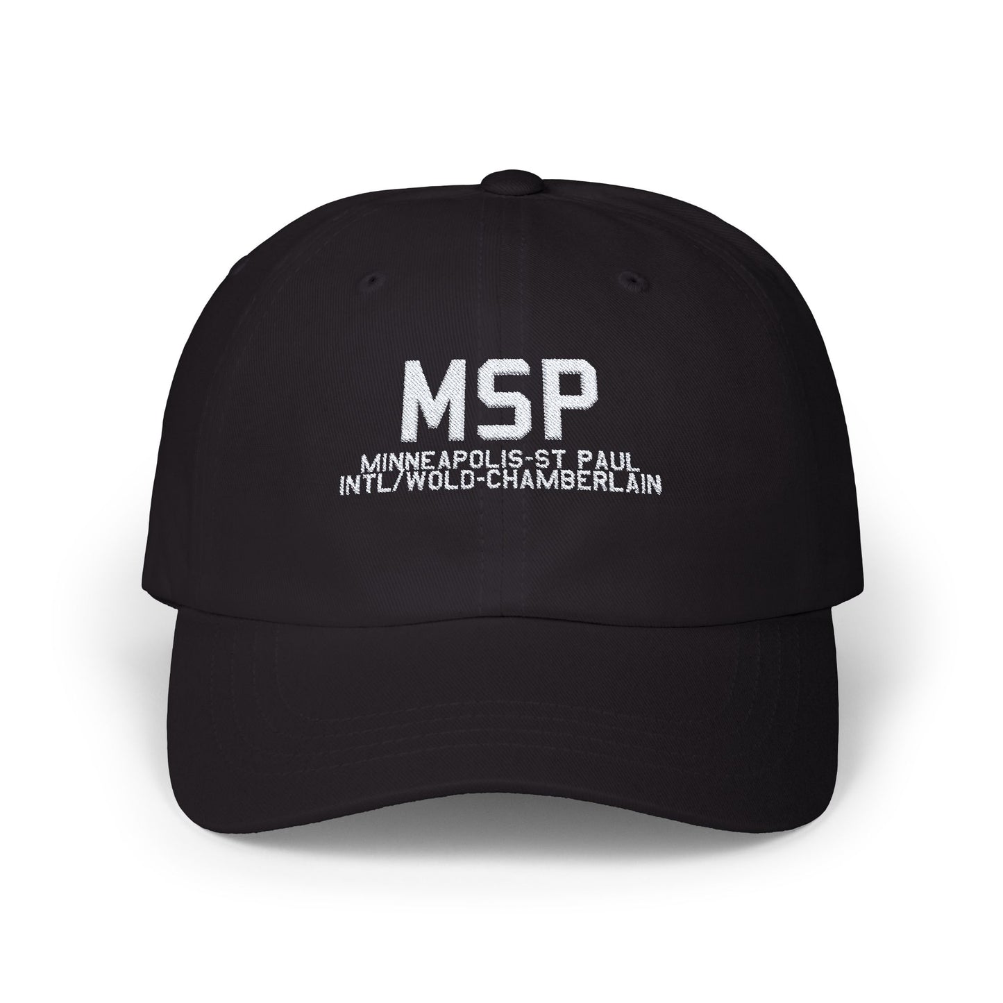 MSP Dad Cap | Minneapolis-St Paul International/Wold-Chamberlain Airport Hat